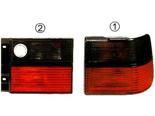 VAN WEZEL 5884936 -  Задний фонарь